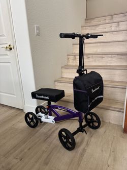 Knee walker scooter brand new / with shock suspension/ foldable