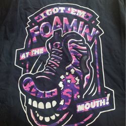 🔥🔥Camo Foamposite Tee Sz XL