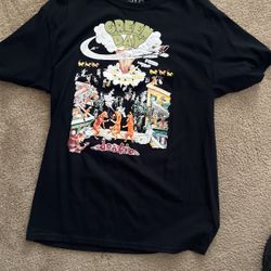 Large Black Greenday Dookie Tshirt