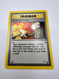 Lt. Surge’s Treaty Gym Heroes