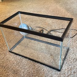 10.5 gallons/39 liter fish tank