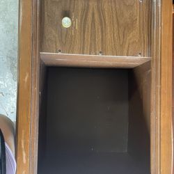 Stereo And Cabinet 