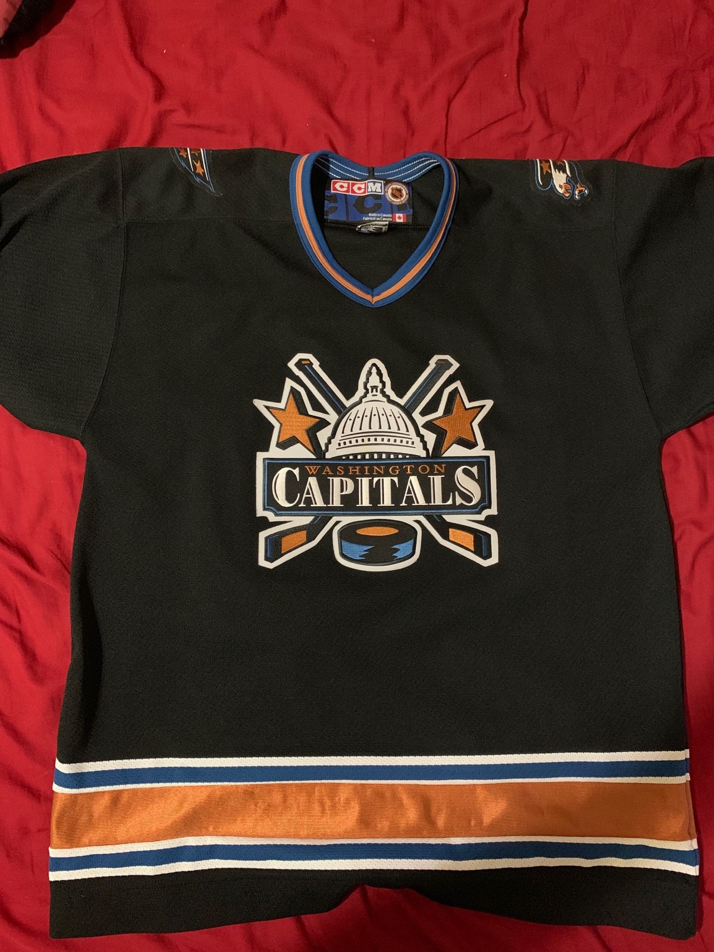 Washington Capitals Hockey Jersey