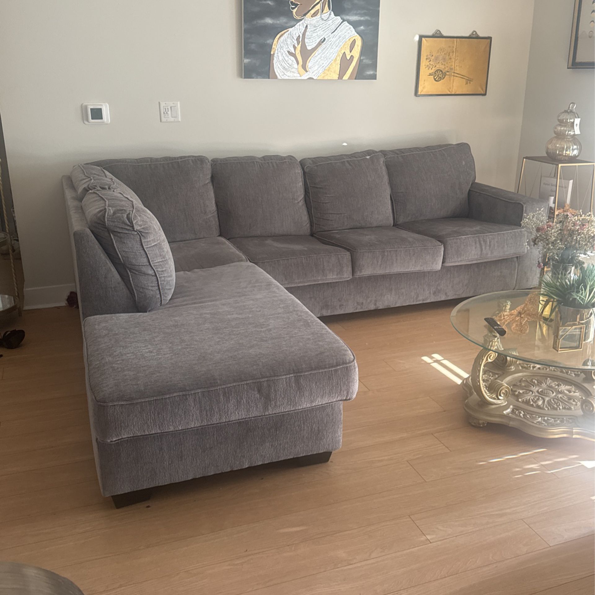 LIKE NEW Left Chaise Sectional Sofa  