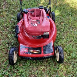 Lawn Mower Toro Personal Pace Start Right Up Very Good Conditions Rear Wheels Drive Self Propelled Ready For Work 