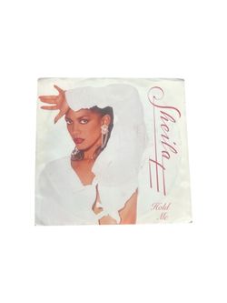 Sheila E. Hold Me 45 RPM Vinyl Record Single 1986 Paisley Park The World Is High