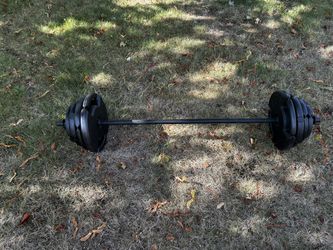 55lb Barbell Set
