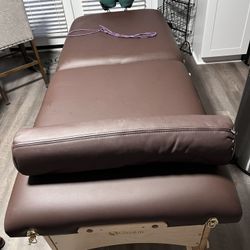 Portable Earth-Lite Massage Table With Headrest/stool/leg Riser/carry Bag Local Pick Up And Cash Only