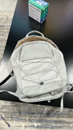 Gray all in motion backpack.