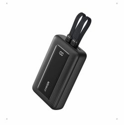 New Anker Power Bank, 20,000mAh 30W Max Fast Portable Charger with Built-in USB-C