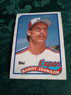 Randy johnson/1989 topps//647