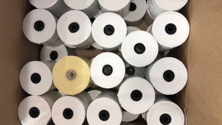 Box of 36 receipt printer paper