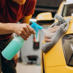 Waterless Wash For Any Vehicle Spray On Wipe Off 32oz