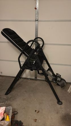 Inversion table with infrared therapy