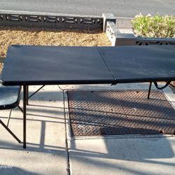 Foldable Table And Foldable Chair