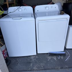 GE washer and dryer
