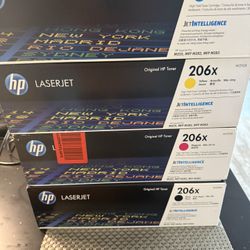 HP 206x Printer Cartriges 