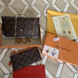 Crossbody And 2 Wallet 