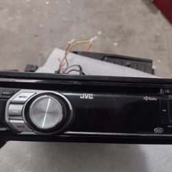 JVC Car Radio and CD Player