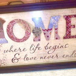 Art Frame Wall  Decor , New, Make Me An OFFER