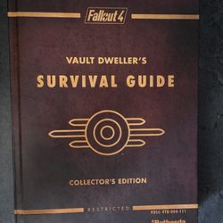 Fallout 4 Vault Dweller's Survival Guide Collector's Edition