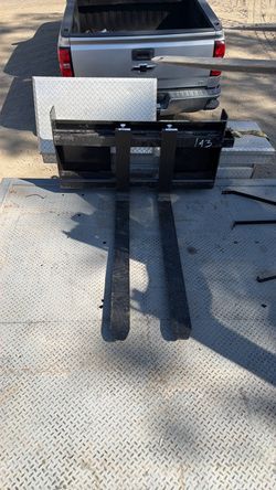 Forklift attachment bobcat fork attachment skid steer forks