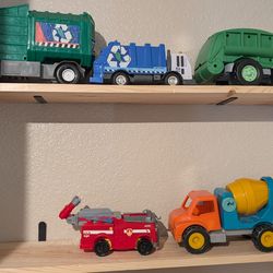 Toy truck lot