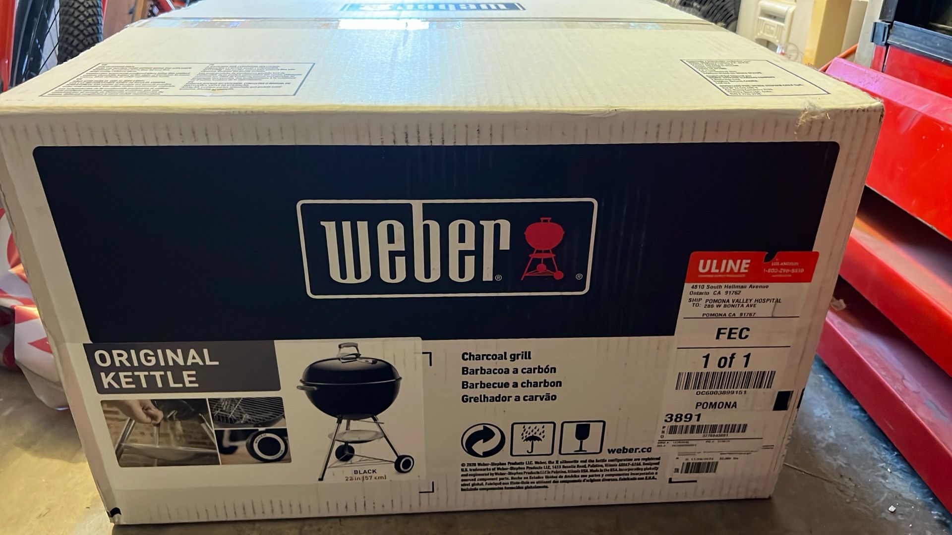 NEW Weber 22in. Charcoal Grill