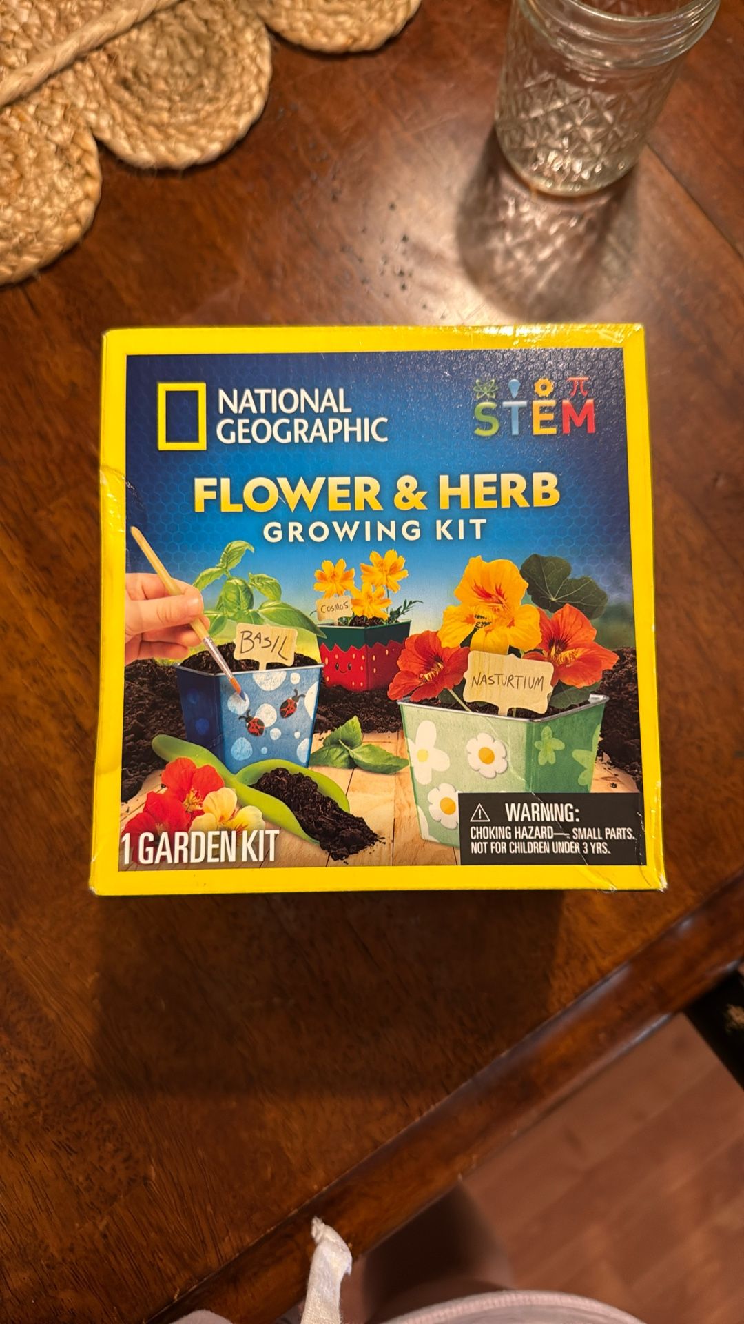 Science Flower Growing Set Never Opened