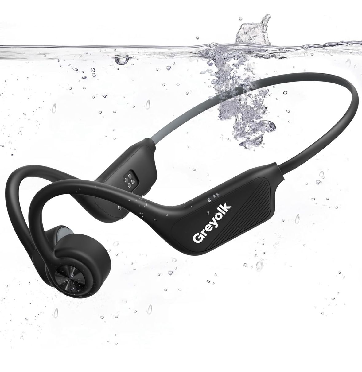 Swimming Headphones,Bone Conduction Headphones Bluetooth 5.3,IP68