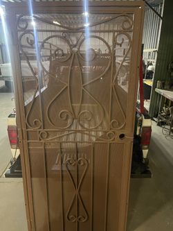 Wrought Iron Door
