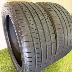 V339  275 40 20 106W  Bridgestone  Alenza 001 Run Flat  2 Used Tires 75% Life 