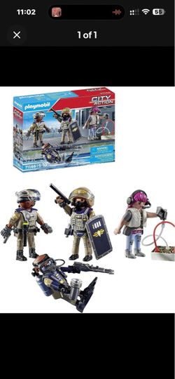 Playmobil Police. Tactical Team. Sealed