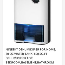 New Dehumidifier 