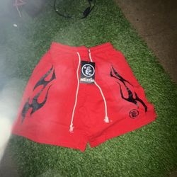 Red Hellstar Shorts