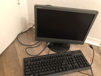 Keyboard + monitor
