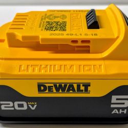 Brand New DeWalt 5.0AH 20V MAX battery
