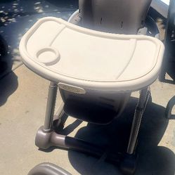 High Chair With Tray
