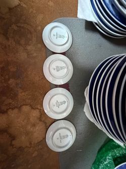 22 plates from Copenhagen, Denmark signed and dated