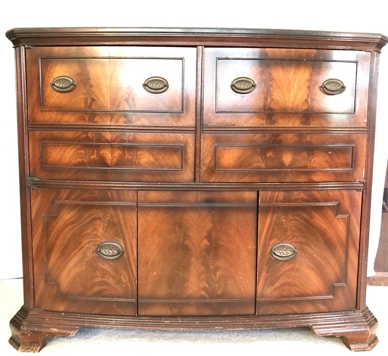 Westinghouse model H-169 radio record player cabinet