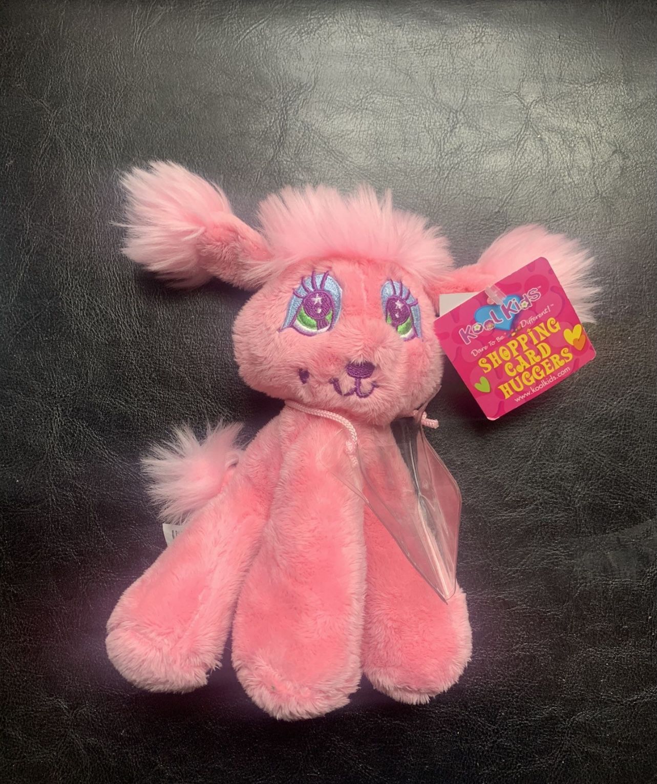 Kool Kids Brand Pink Colored Stuffed Dog Gift Card Holder