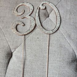 #30 Metal Cake Topper