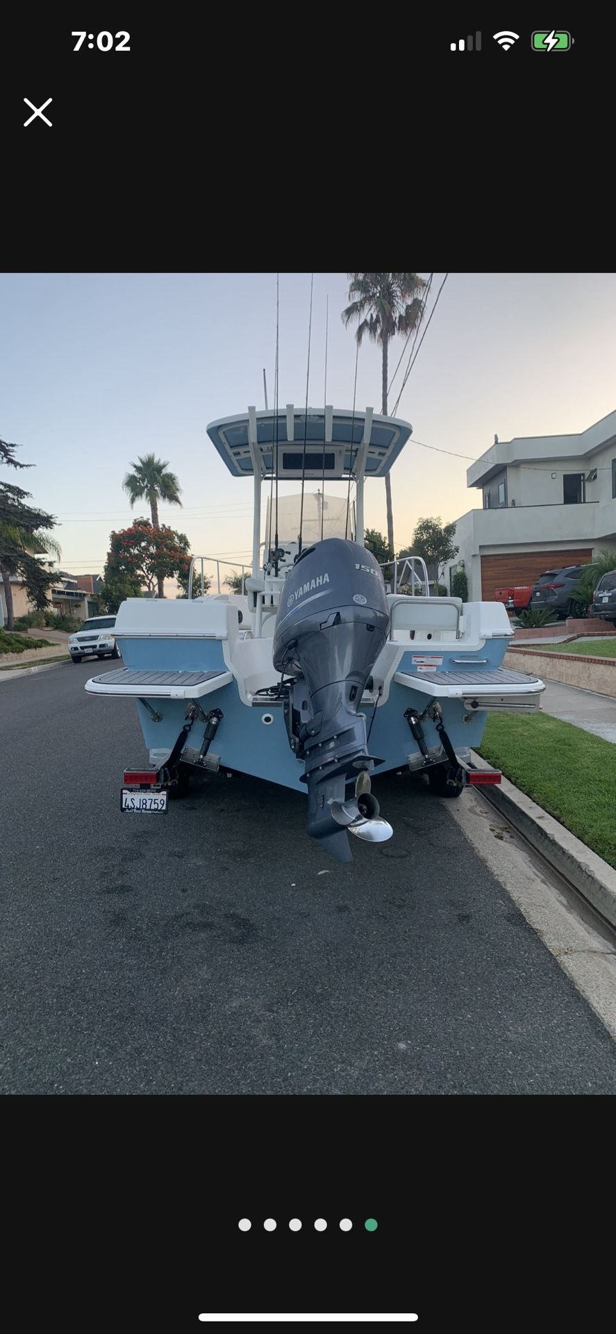 2018 Fishing boat Center Counsel Striper