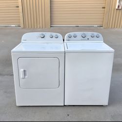 Washer and dryer electric
