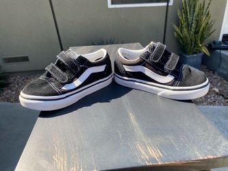 Vans Old Skool Toddler Sneakers Black White