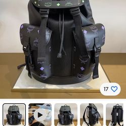 Mcm Men’s Color splash Men’s Backpack 