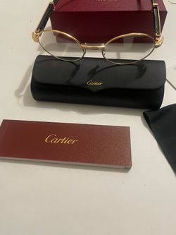 Cartier Glasses  Gold tone