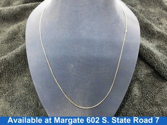 Link Chain - Yellow Gold 14k (.585) 1.3 grams 18 inch