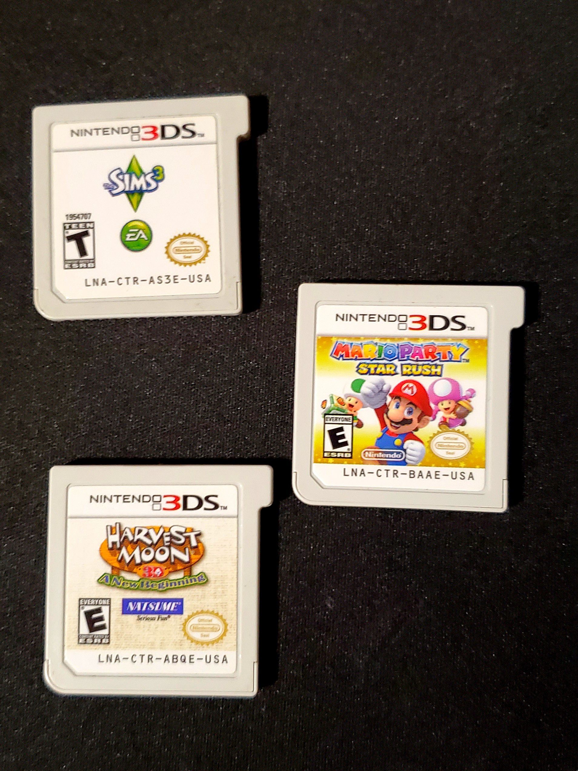 The Sims, Mario Party, Harvest moon bundle