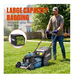 SENIX 22" 201cc Variable Speed Rear Wheel Self Propelled Gas Lawn Mower